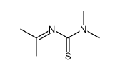 1,1-dimethyl-3-(propan-2-ylidene)thiourea Structure