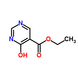 4-羟基嘧啶-5-羧酸乙酯结构式