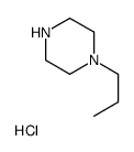 1-propylpiperazine hydrochloride Structure
