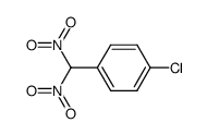 1-chloro-4-(dinitro-methyl)-benzene Structure