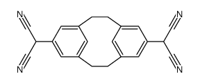 [2.2]metacyclophane-5,13-dimalononitrile Structure