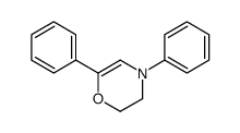 4,6-diphenyl-2,3-dihydro-1,4-oxazine结构式