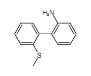 2-(2'-(methylthio)phenyl)aniline Structure