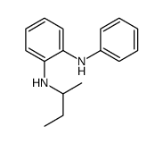 N-(1-methylpropyl)-N'-phenylbenzene-1,2-diamine结构式