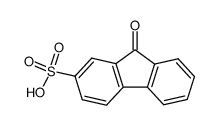 9-oxo-fluorene-2-sulfonic acid结构式