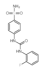 1-(2-fluorophenyl)-3-(4-sulfamoylphenyl)urea Structure