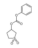1,1-dioxidotetrahydrothiophen-3-yl phenyl carbonate Structure
