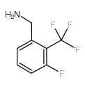 3-氟-2-(三氟甲基)苄胺结构式