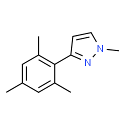 1H-Pyrazole,1-methyl-3-(2,4,6-trimethylphenyl)-(9CI) Structure