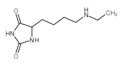 5-[4-(Ethylamino)butyl]hydantoin结构式