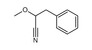 methoxy-2 phenyl-3 propane nitrile结构式