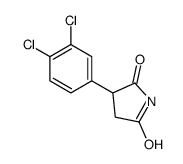 3-(3,4-dichlorophenyl)pyrrolidine-2,5-dione Structure