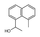 1-(8-methylnaphthalen-1-yl)ethan-1-ol结构式