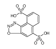 Naphth[1,2-d][1,2,3]oxadiazole-5,9-disulfonic acid Structure