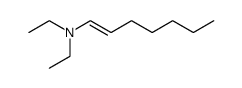 (E)-N,N-diethylhept-1-en-1-amine Structure