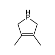 3,4-dimethyl-Δ3-phospholen结构式