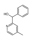 (4-methylpyridin-2-yl)-3-phenylmethanol Structure