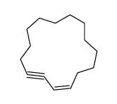 cyclopentadec-1-en-3-yne结构式