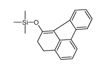 2,3-dihydrofluoranthen-1-yloxy(trimethyl)silane结构式