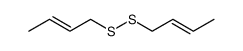 di-but-2-enyl disulfide结构式