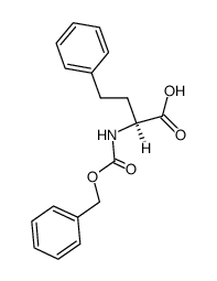 N-α-Cbz-L-homophenylalanine结构式