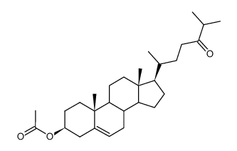 3β-Acetoxycholest-5-en-24-on结构式