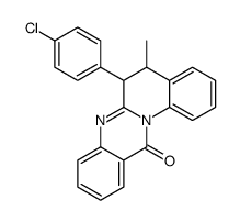 2-[1-(4-chlorophenyl)-2-methylpropyl]-3-phenylquinazolin-4-one Structure