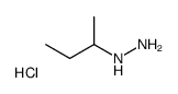 1-sec-butylhydrazine hydrochloride structure