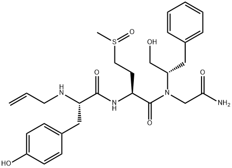 N-(2-Propenyl)-L-Tyr-4-(methylsulfinyl)-L-Abu-Gly-N-[(S)-1-hydroxymethyl-2-phenylethyl]-NH2 picture