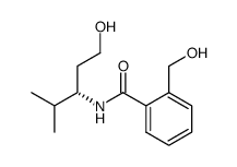 (S)-N-(1-hydroxy-4-methylpentan-3-yl)-2-(hydroxymethyl)benzamide结构式