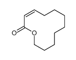 1-oxacyclododec-3-en-2-one Structure