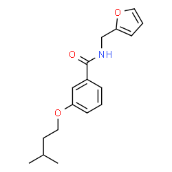N-(2-Furylmethyl)-3-(3-methylbutoxy)benzamide picture