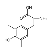 (2S)-2-amino-3-(4-hydroxy-3,5-dimethylphenyl)propanoic acid结构式