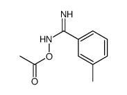 [[amino-(3-methylphenyl)methylidene]amino] acetate结构式