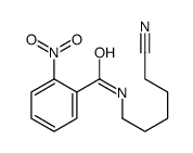 N-(5-cyanopentyl)-2-nitrobenzamide结构式