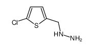 1[(5-chlorothiophen-2-yl)methyl]hydrazine Structure