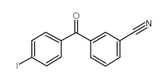 3-CYANO-4'-IODOBENZOPHENONE结构式