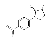 1-methyl-3-(4-nitrophenyl)imidazolidin-2-one结构式