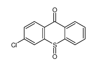 3-chloro-10-oxothioxanthen-9-one结构式
