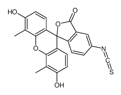 4',5'-dimethylfluorescein isothiocyanate结构式