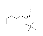 trimethyl(1-trimethylsilylhept-1-en-2-yloxy)silane Structure