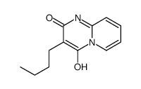 4H-Pyrido[1,2-a]pyrimidin-4-one, 3-butyl-2-hydroxy- Structure