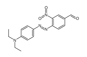 4-[[4-(diethylamino)phenyl]diazenyl]-3-nitrobenzaldehyde结构式