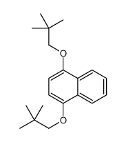 1,4-二戊基氧萘结构式