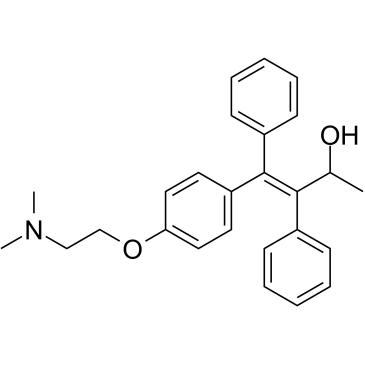 α-Hydroxytamoxifen Structure