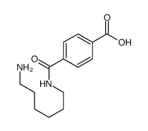 4-[[(6-aminohexyl)amino]carbonyl]benzoic acid Structure