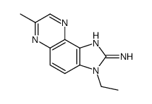 3-ethyl-7-methylimidazo[4,5-f]quinoxalin-2-amine Structure