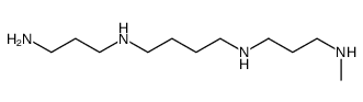 N-(3-aminopropyl)-N'-[3-(methylamino)propyl]butane-1,4-diamine Structure