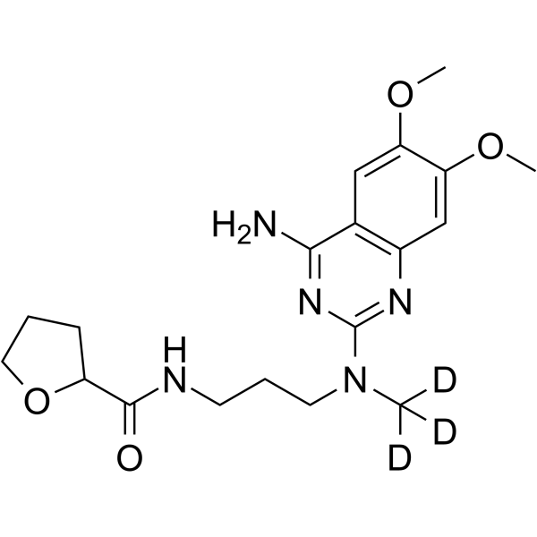 Alfuzosin-d3 Structure