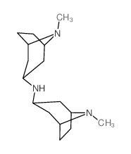 Bis-(8-methyl-8-aza-bicyclo[3.2.1]oct-3-yl)-amine Structure
